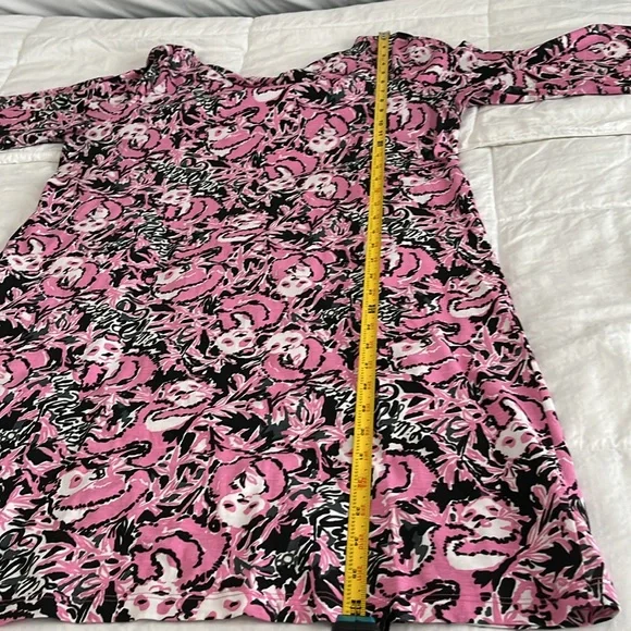 Lilly Pulitzer Pink and Black Panda Dress - Picture 7 of 12